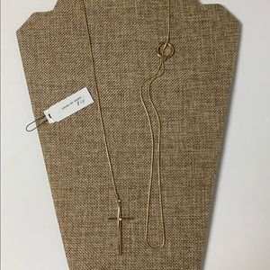 Premier Designs Cross my heart necklace